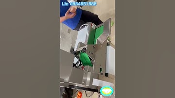 Máy cắt khúc rau củ quả công nghiệp.#máycắtraucủquả #máycắtraucủ #côngnghiệp #máycắtraucủquảđanăng