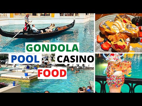 The Venetian Las Vegas. Exploring Pool, Casino, Gondola Ride, Restaurants( Chica / Black tap) 2022
