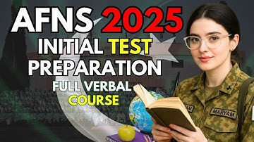 AFNS verbal intelligence test | AFNS test preparation 2025 | AFNS army nursing