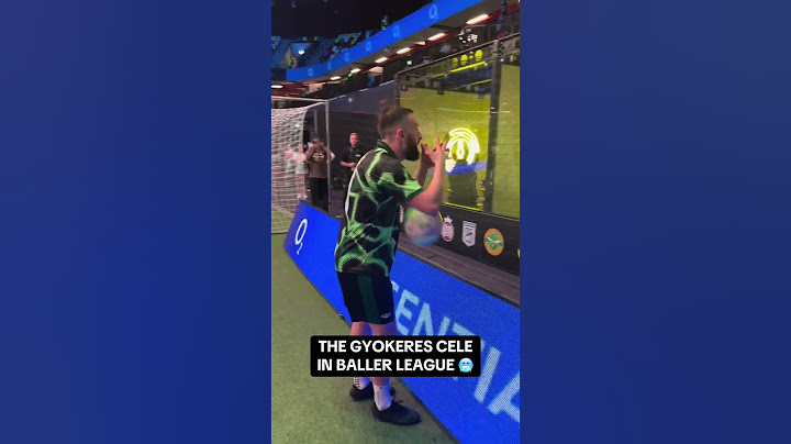 THE VIKTOR GYOKERES CELEBRATION IN BALLER LEAGUE! 🥶
