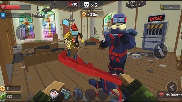 Pixel Combat: Zombies Strike | Gameplay Walkthrough Part 2 unlock Uzi & opened Hangar