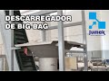 Descarregador de big bag jumak