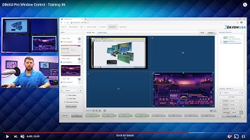 DIMAX-Pro Window Control - Training #6