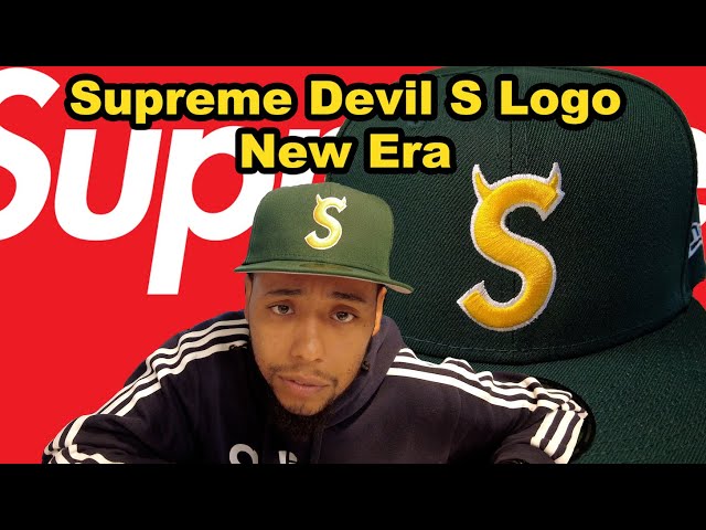 Supreme Devil S Logo Fitted Cap Dark Green FW22 (Week 1 Unboxing