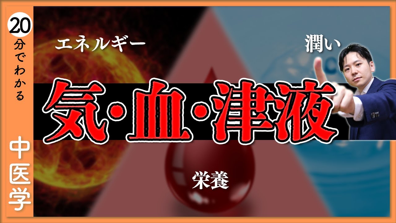 【総集編】中医学の「気・血・津液」を徹底解説！【9割が知らない中医学】