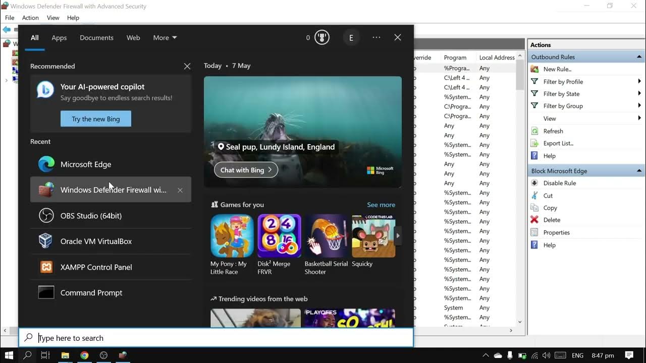 Windows Firewall Inbound/Outbound Rules YouTube