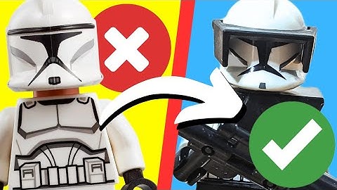 20 Ways To UPGRADE Your Lego Clone Troopers...