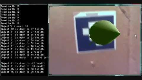 3D Whack A Mole - CS7034 Augmented Reality - 2013