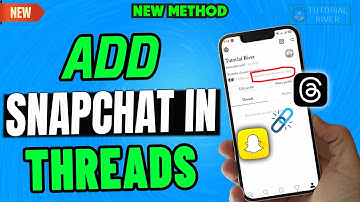 How to add Snapchat in Instagram Threads | Connect Snapchat To Threads 2025