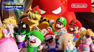 Mario + Rabbids Sparks of Hope - Wiggler Boss Battle Gameplay Trailer - Nintendo Switch