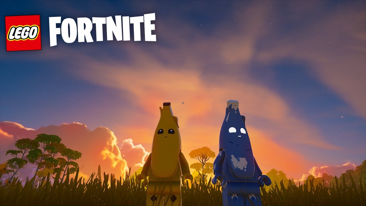 Dos bananas y muchos LEGOS!! Lego Fortnite 1 YouTube
