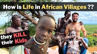 HOW is LIFE in VILLAGES of AFRICA ? Indian in Ethipoia
