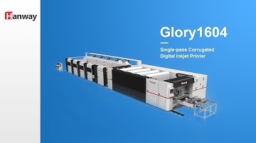 Glory1604 | Single-pass Corrugated Digital Inkjet Printer