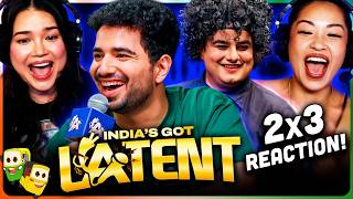 INDIA'S GOT LATENT 2x3 Reaction | Samay Raina | Raghu Ram | Vishal Dadlani | Tanmay Bhat | Yashraj