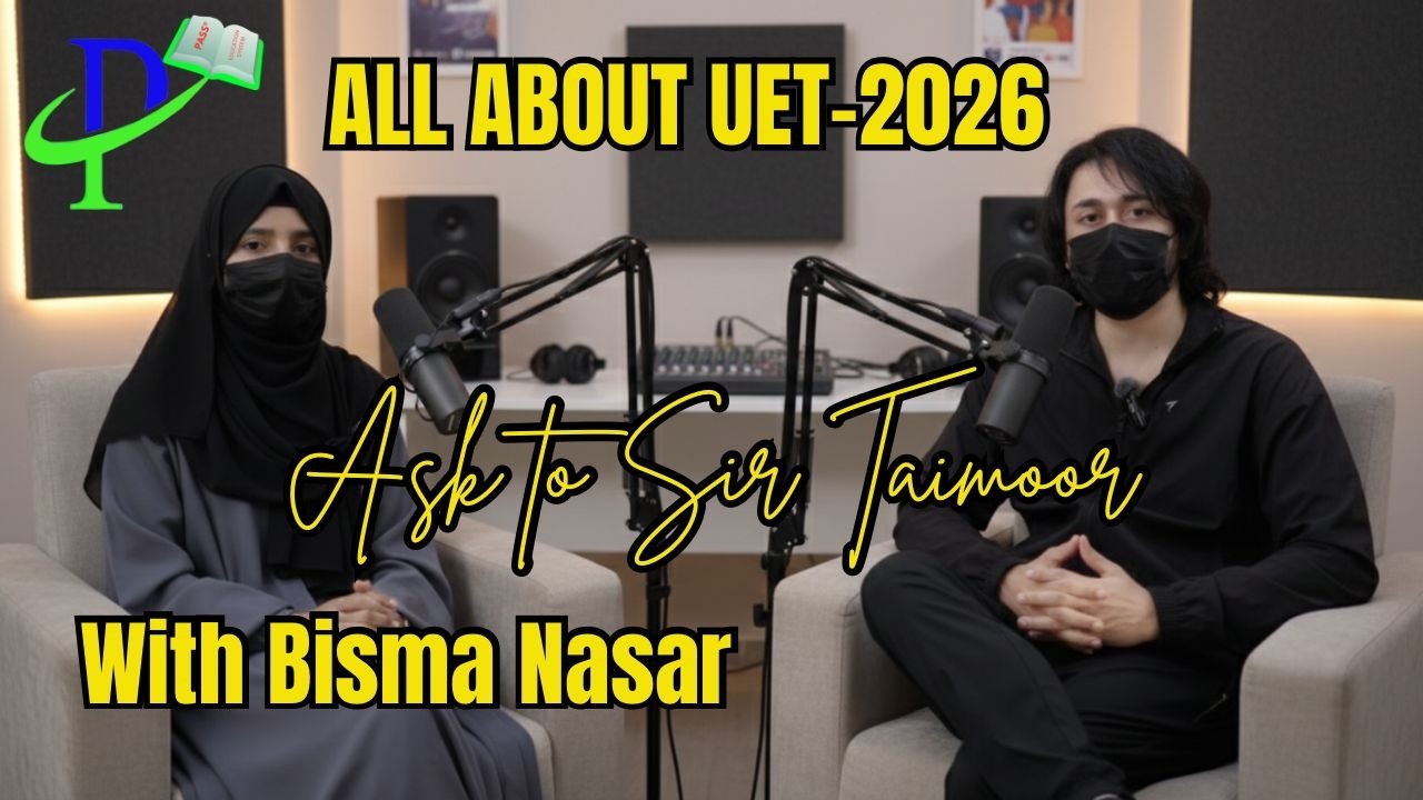 Sir Temoor All About UET Podcast with Sir Taimoor I UET ECAT 2026 Complete Details ...