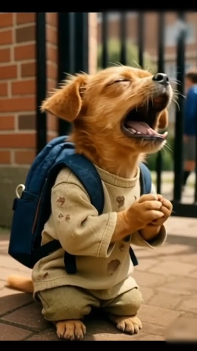 “They Laughed at Him for Being Poor… But This Dog Went Back to School 🐶📚🔥”#shorts #dogshorts