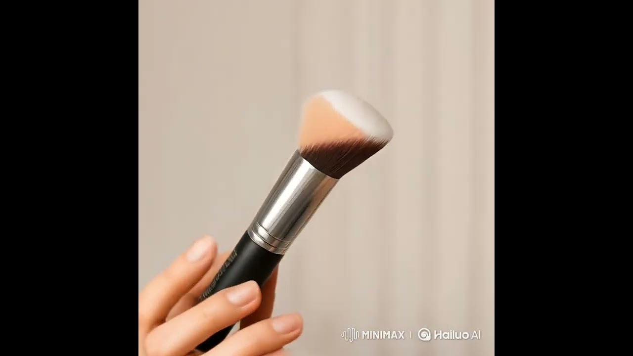 Get a FLAWLESS Face in 5 Minutes with the KESHIMA Flat Top Kabuki Foundation Brush