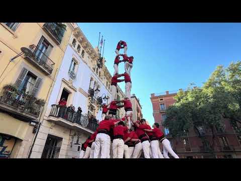 Castellers de Barcelona: 2 de 8 amb folre carregat - Diada dels Castellers de la Vila de Gràcia 2025