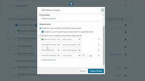 How to set up Module