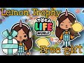 Lemon Trophy Free Gift - Toca Life World short