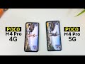 POCO M4 Pro 4G vs POCO M4 Pro 5G - Speed Test | Comparison | Helio G96 vs Dimensity 810!