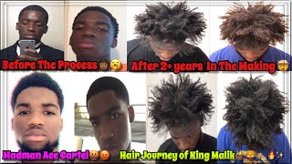 MY 2 YEAR HAIR GROWTH TRANSFORMATION||BLACK MEN NATURAL HAIR JOURNEY||TIME LAPSE||MADMAN ACE CARTEL