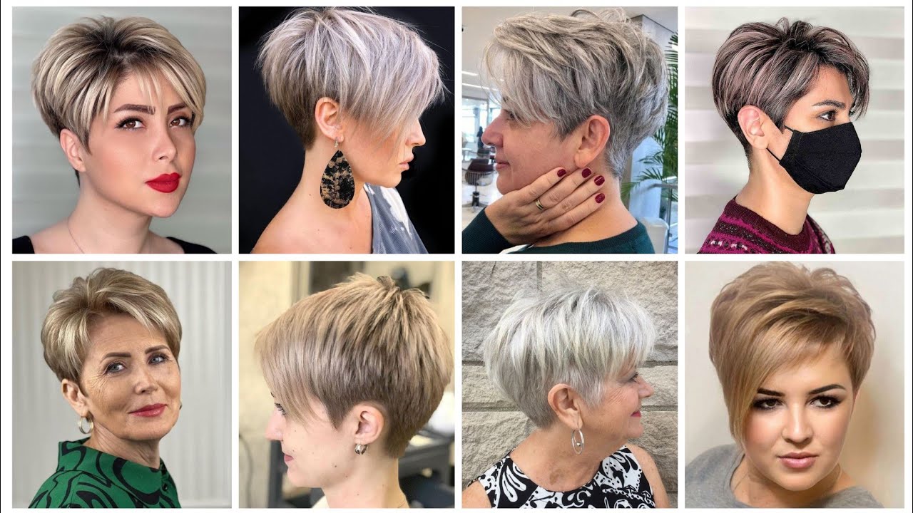 #hottest top55+ trendy homecoming short hair cutting and hair dye ...