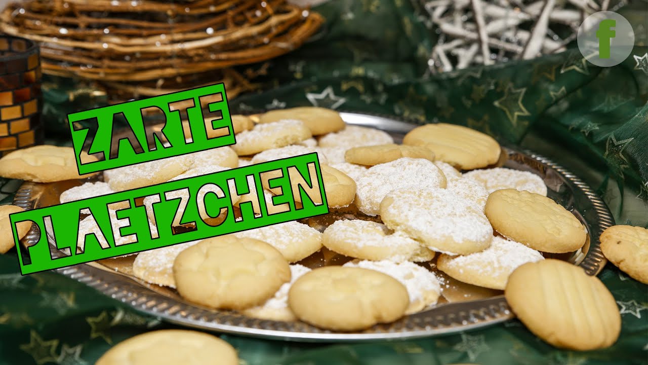 Zarte Schneeflocken Plätzchen mit Puderzucker | Leckeres ...