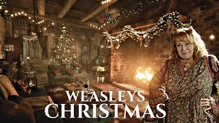 🎄 Spending Christmas Day with the Weasleys at the Burrow 🎁 Harry Potter inspired Ambience & Music