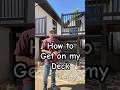 #diy #home #projects #husband #dad #shorts #homeowner #deck #fixit #stairs #howto #project #dad
