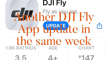 DJI Fly App V 1.5.9: The second Fly App Update of the Week