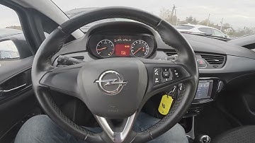 How to Enable or Disable Rear Windshield Heating in Opel Corsa E ( 2014 – 2019 )