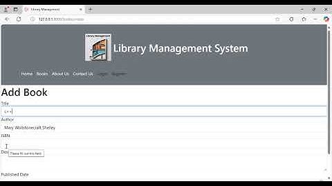 Laravel 11 Library Management System