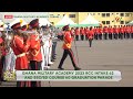 Ghana military academy 223 rcc intake 62 and sscsd course 60 graduation parade
