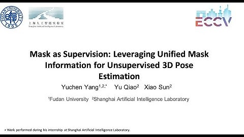 [ECCV 2024] Mask as Supervision