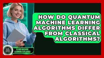 How Do Quantum Machine Learning Algorithms Differ From Classical Algorithms?
