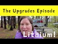 THE UPGRADES EPISODE - #lithium #tab320 #lithiumbatteries