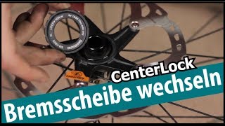 Changing CenterLock brake discs - Shimano, Sram, Formula, etc.