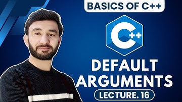 FUNCTIONS With DEFAULT ARGUMENTS  in C++ | C++ For Beginners - (Basics Of C++)