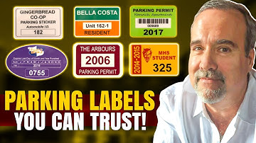 Custom Parking Permit Labels, Parking Stickers. Fast Turnaround, Small Company. www.imprints.com