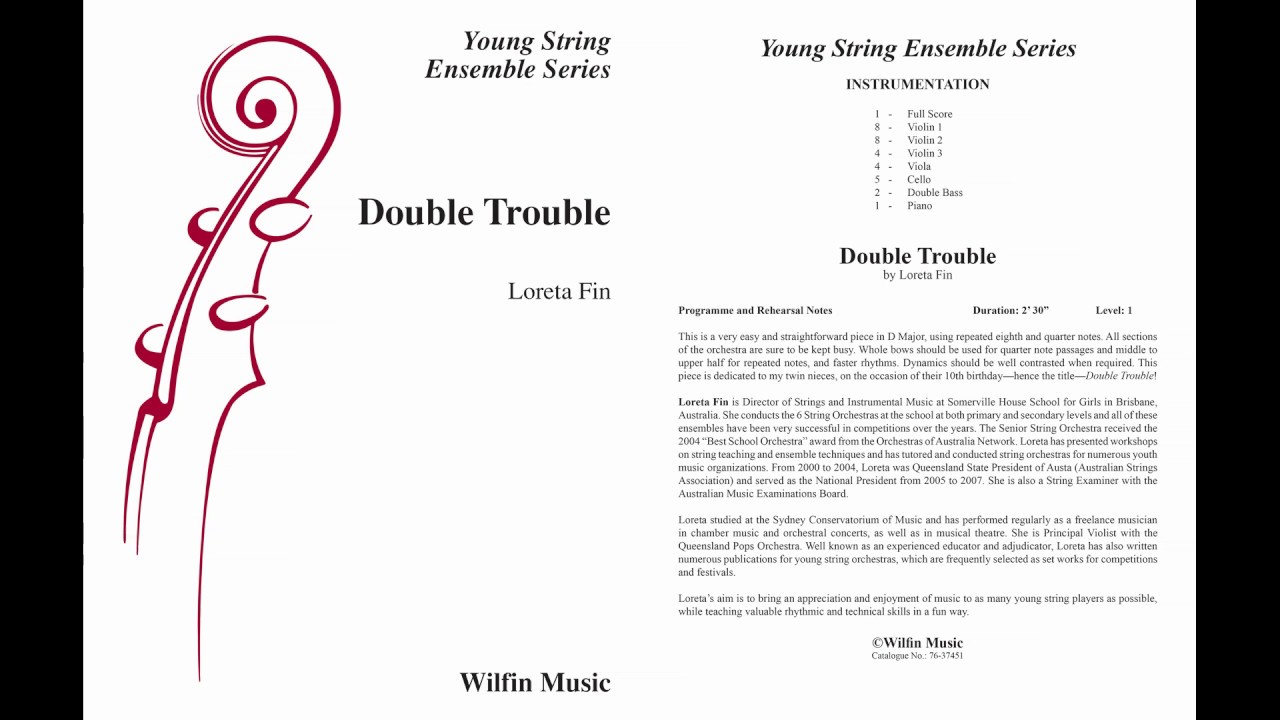 Double Trouble performed by the Danish National Symphony