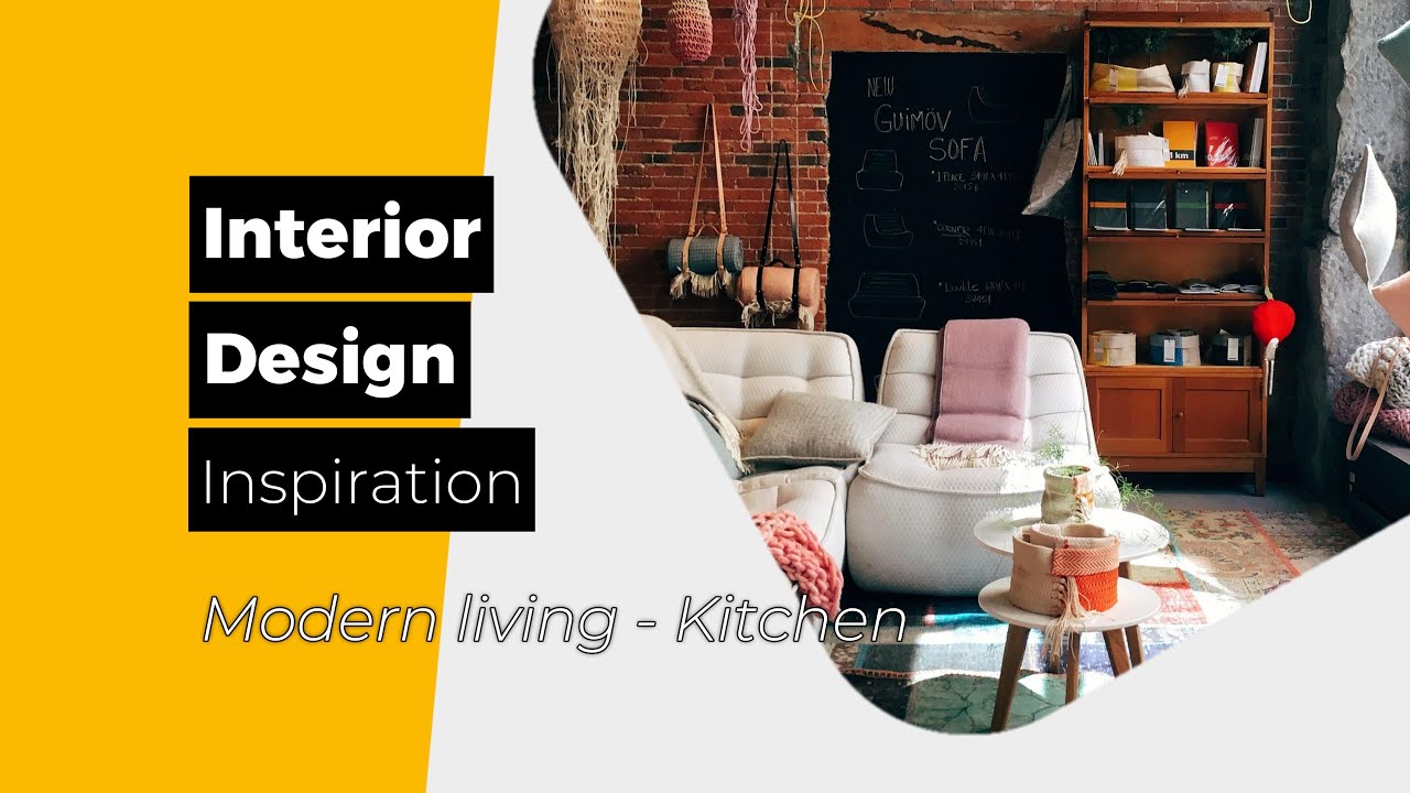 Interior design - Inspiration - Modern living - Kitchen - 4K Video ...