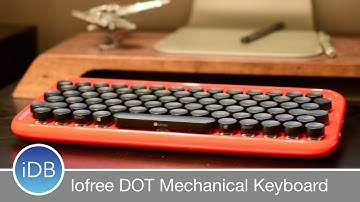 lofree DOT is a Retro, Bluetooth, Mechanical Keyboard for Mac w/ Many Features