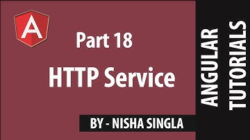 HTTP Service - Angular (Tutorial #18)