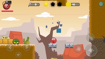 Red Ball 8 Adventure - Bounce (Level 11) 3 STAR Walkthrough