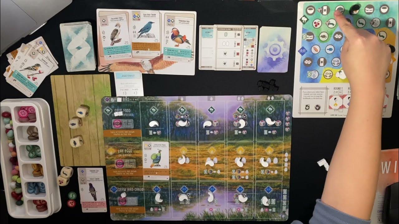 Wingspan Asia Duet Mode Solo Playthrough 1 Danicha YouTube