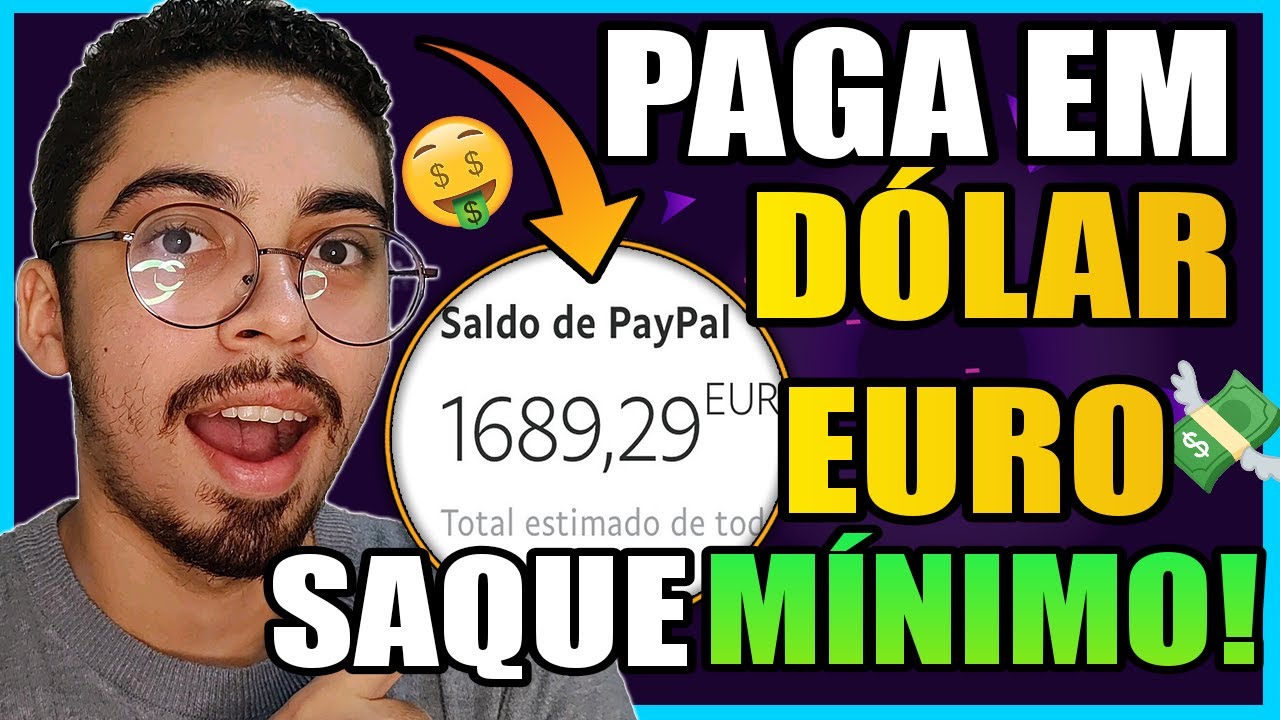 NOVO APLICATIVO PARA GANHAR DINHEIRO DE VERDADE l PAGA EM DÓLAR E EURO NO PAYPAL RÁPIDO!!!