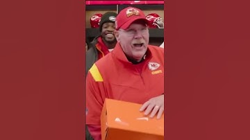 Thumbnail of Andy Reid gifted Cheeseburger after Chiefs Win 🤣 #shorts #kcchiefs #andyreid #patrickmahomes #nfl