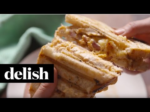 How To Make BBQ Chicken Melt | Delish