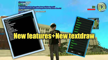 New features+new textdraw |Samp Android Malaysia v2